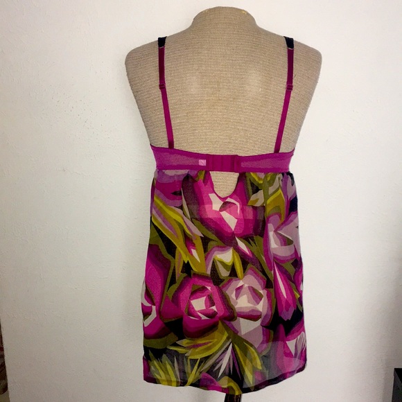 Missoni for Target digital floral print chemise Sz S - Picture 5 of 7